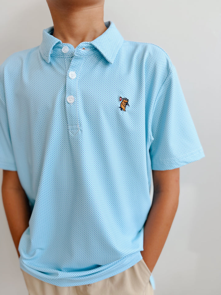Youth Caddie Hydrangea Polo
