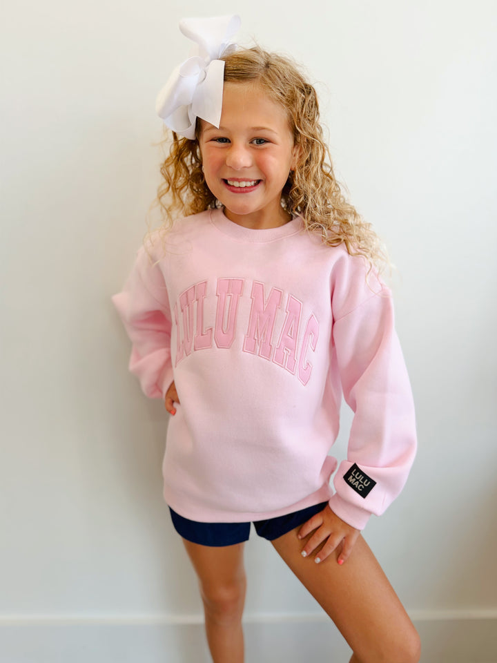 Girls Lulu Mac Mono Sweatshirt