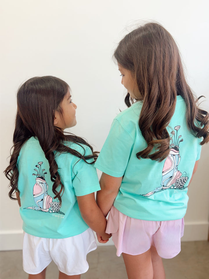 Girls Golf Club Tee