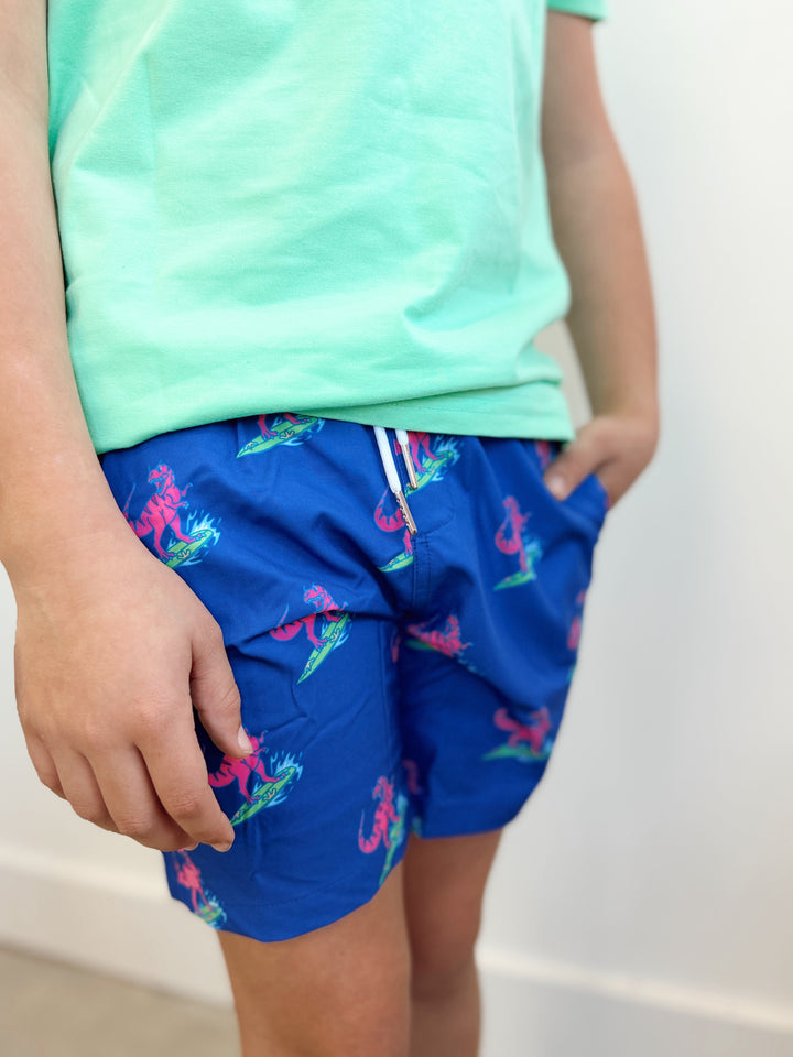 Jurassic Beach Swim Trunks