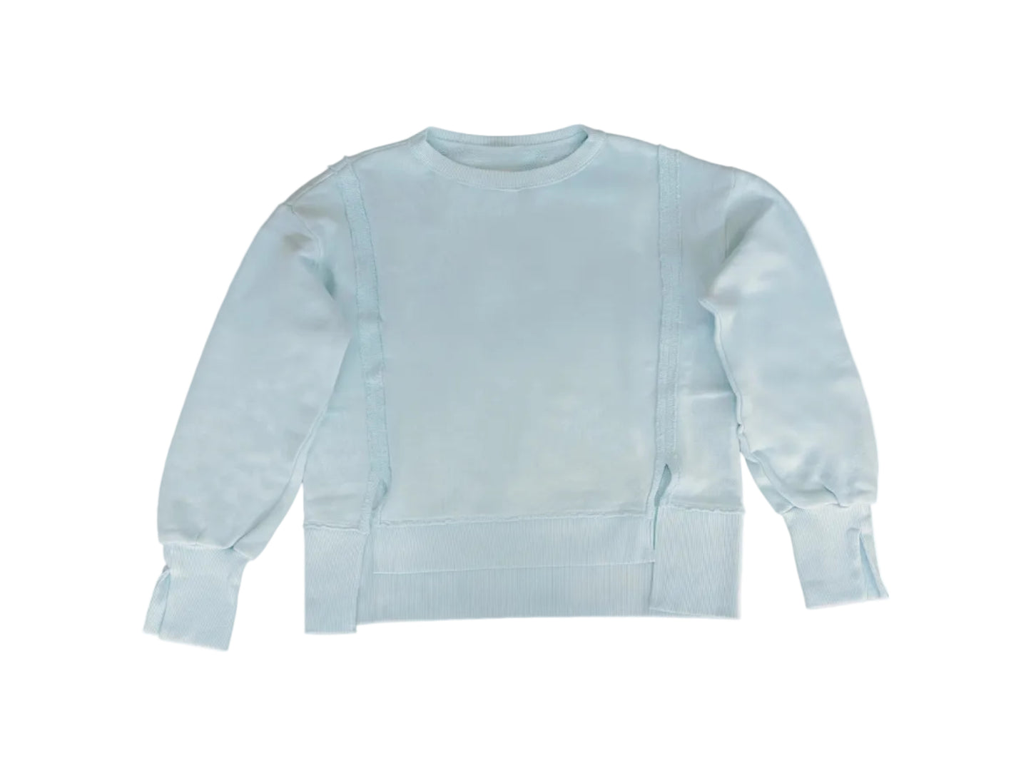 Cotton Fleece Boxy Hi-Lo