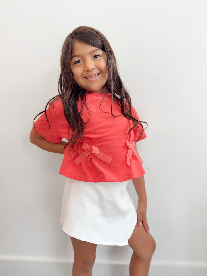 Pretty in Coral Top