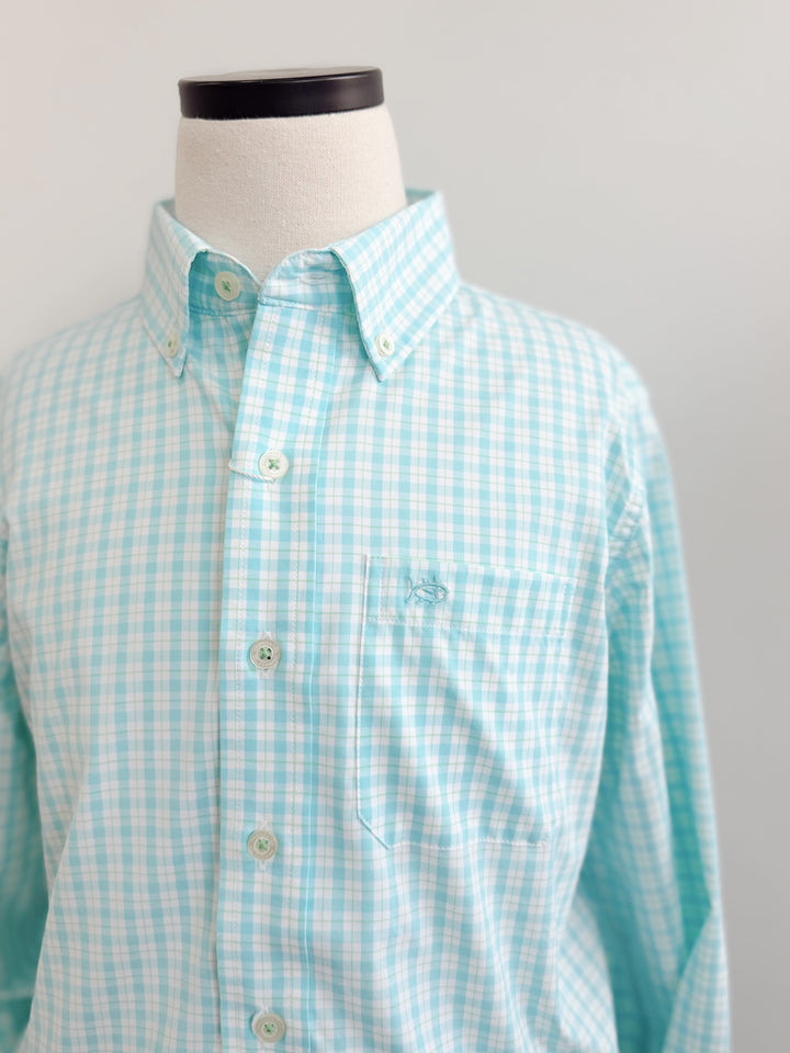 Plaid Coastal Breeze Sport Shirt