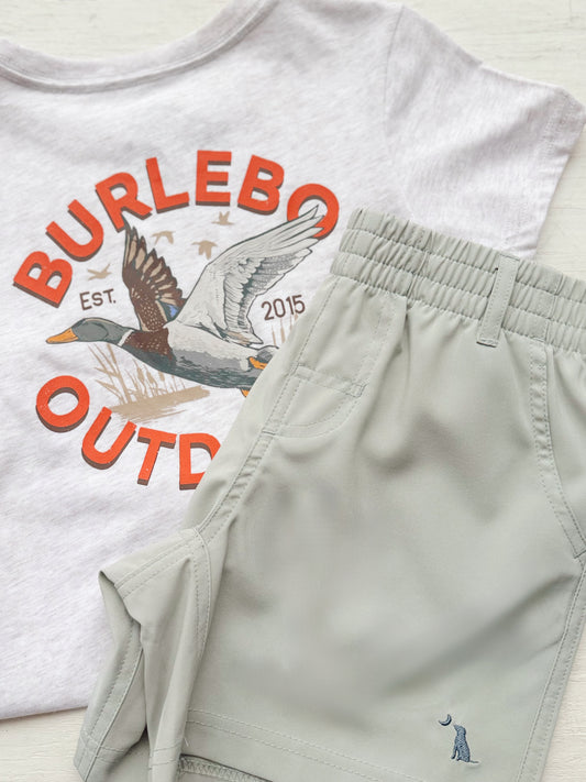 Youth Cool Grey Volley Shorts