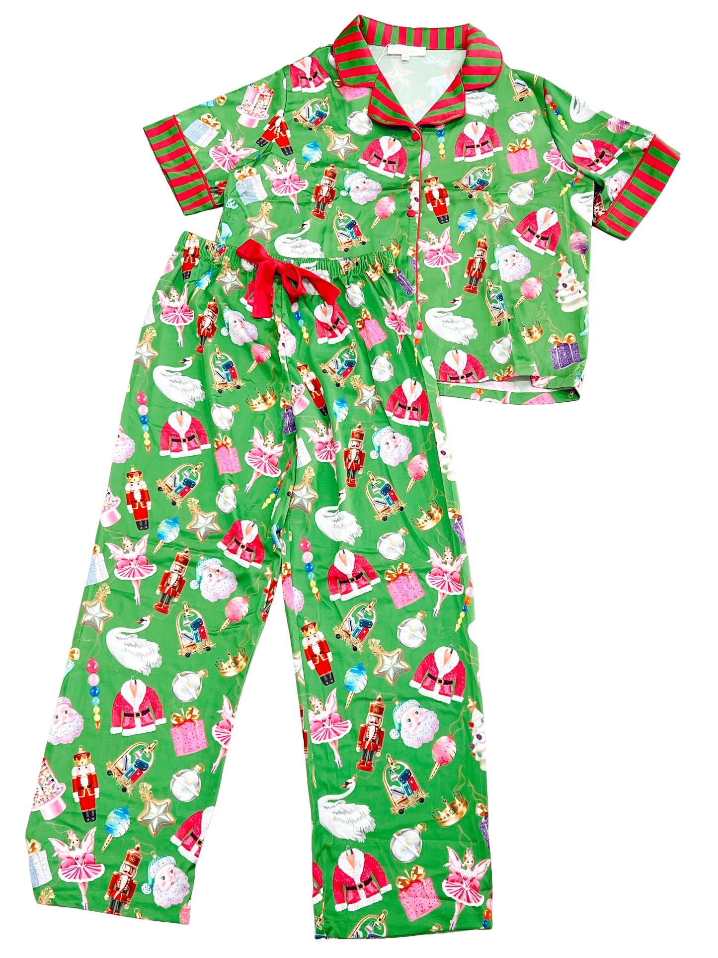 Silky Bauble Short Sleeve w Pants