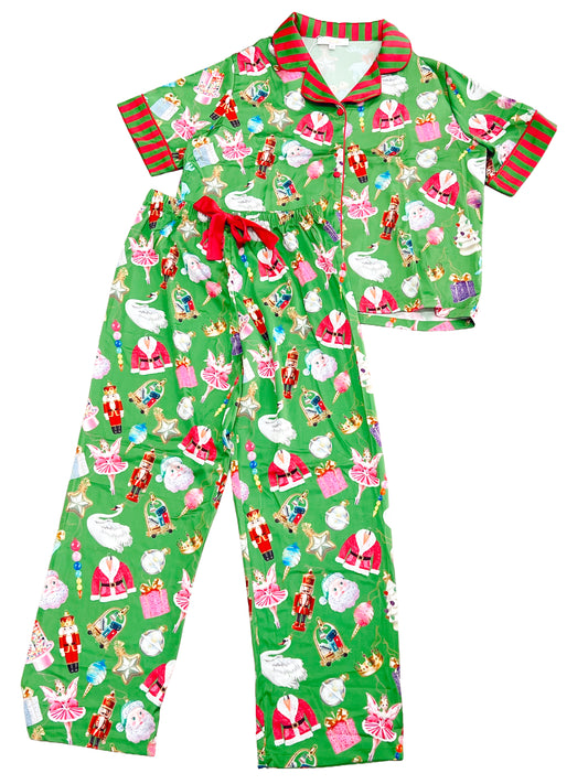 Silky Bauble Short Sleeve w Pants