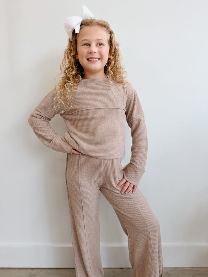 Hacci Rib Crosscut Pullover