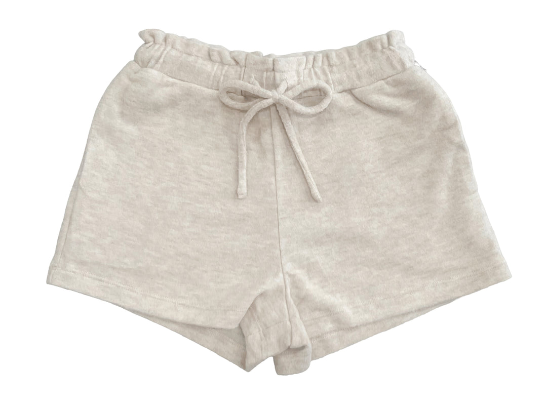 Hacci Jersey High Waist Drawstring Short