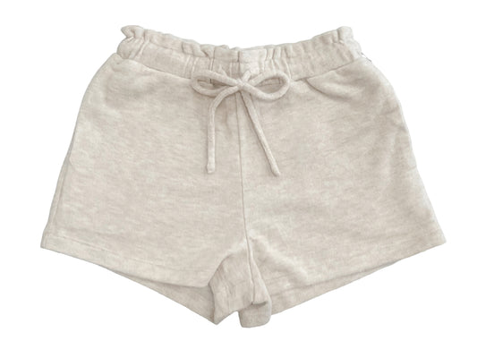 Hacci Jersey High Waist Drawstring Short