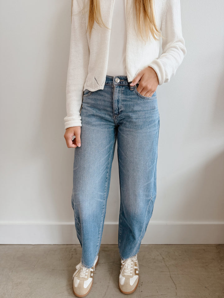 Lilia Barrel Jean