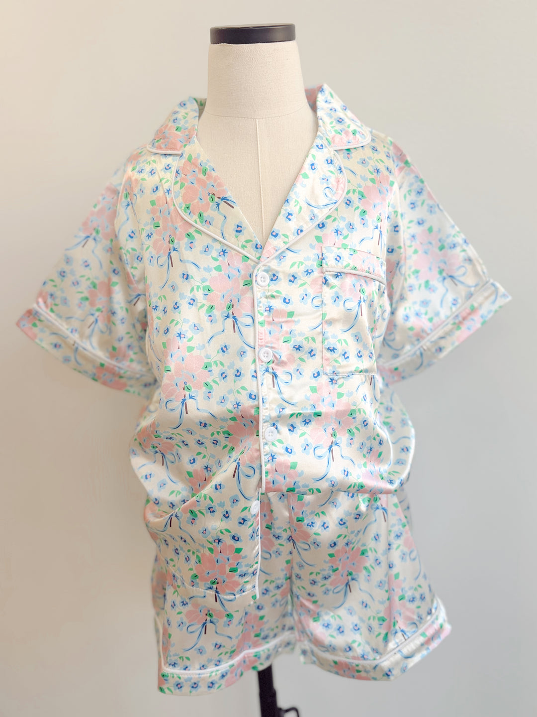 Elegant Floral Loungewear Set