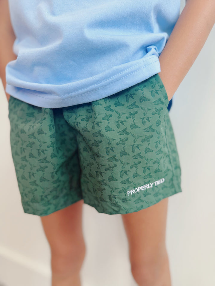 Boys Flock Mallard Short