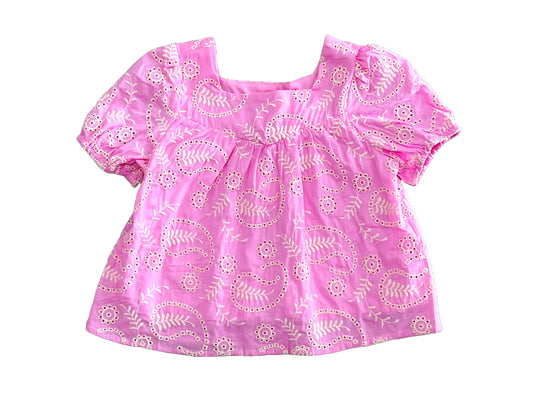 Botanical Square Neck Top