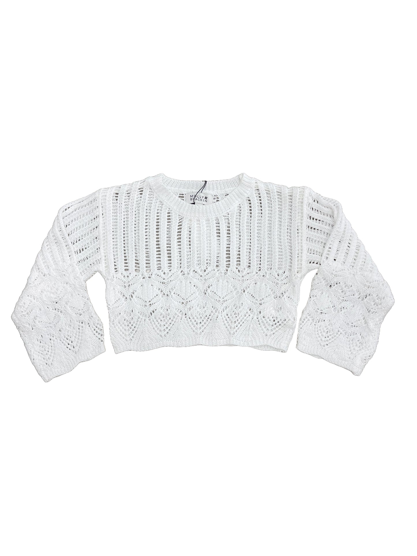 Knitted Cropped Sweater