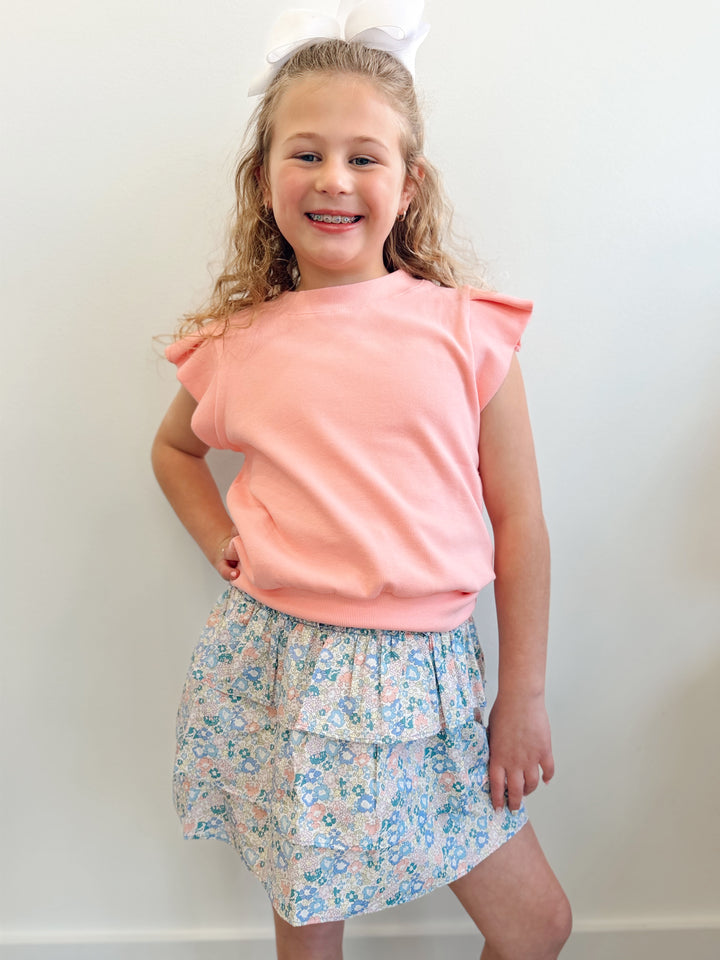 Coral Olivia Top