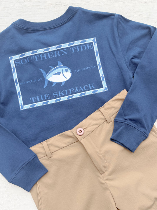 LS Original Skipjack Shirt - Yacht Blue
