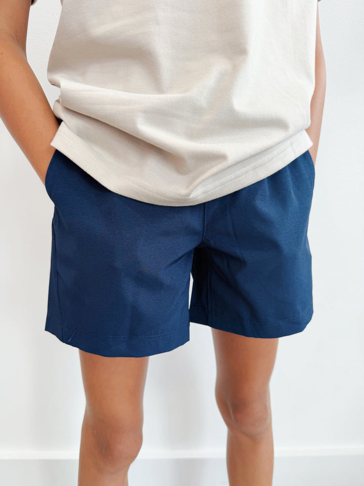 Boys Navy Court Short