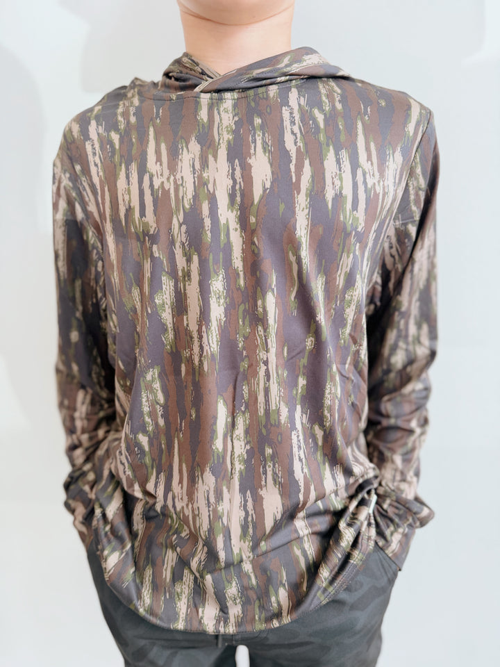 Youth Midland Camo Perf Hoodie