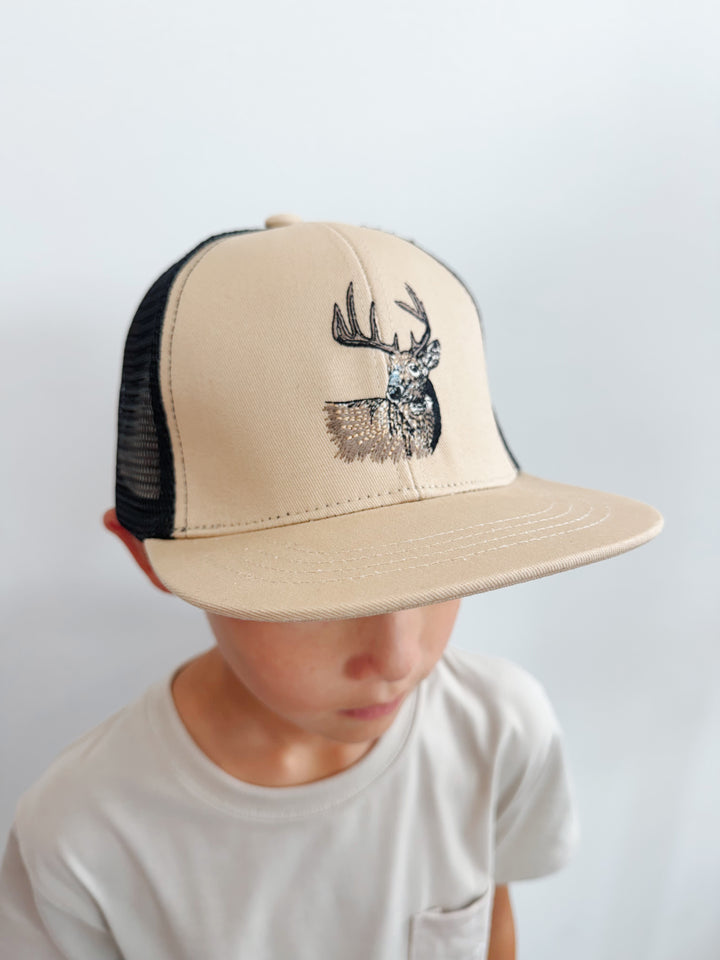 Boys Buck Trucker Hat