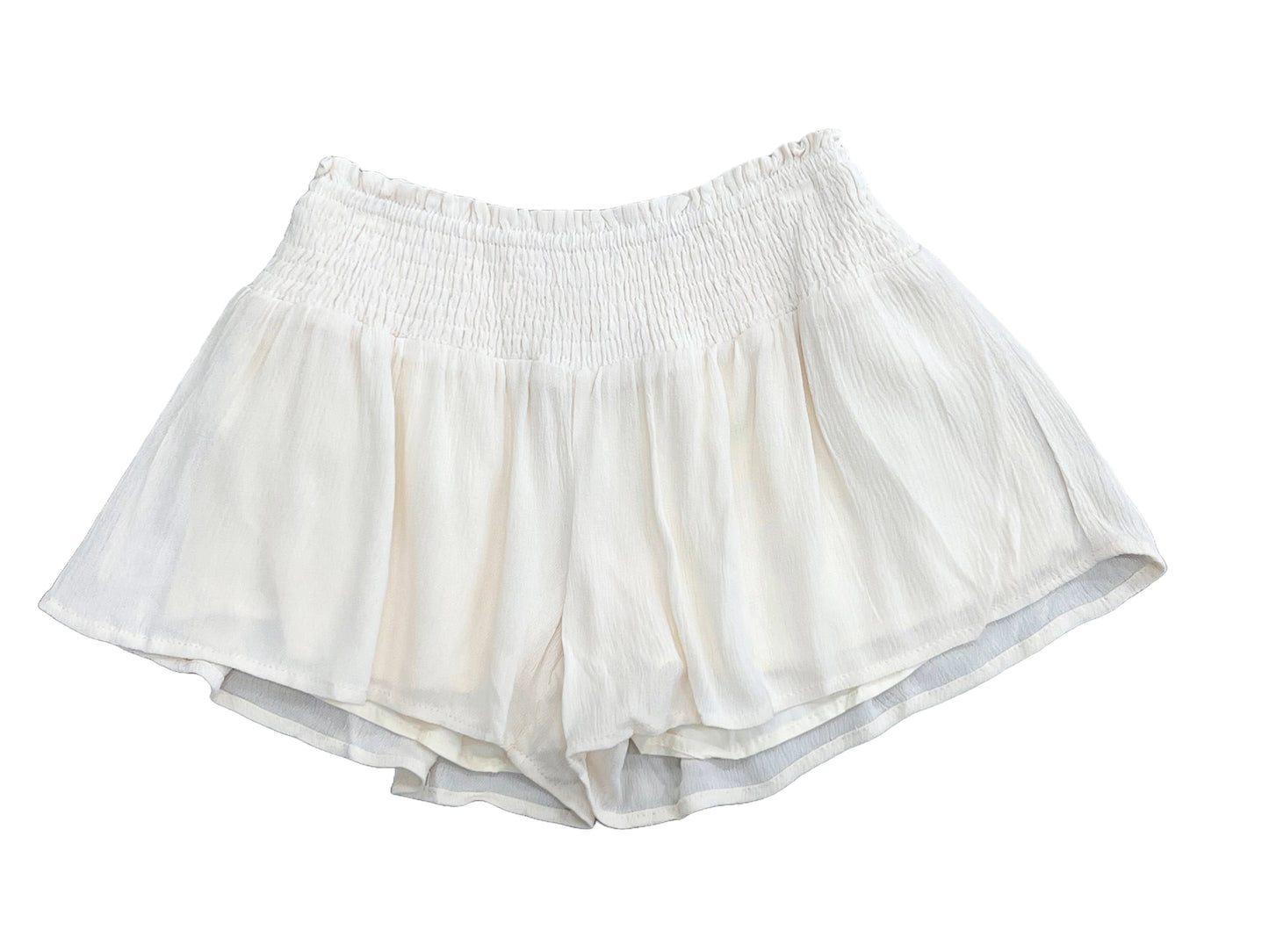 Smocked Waist Soft Short