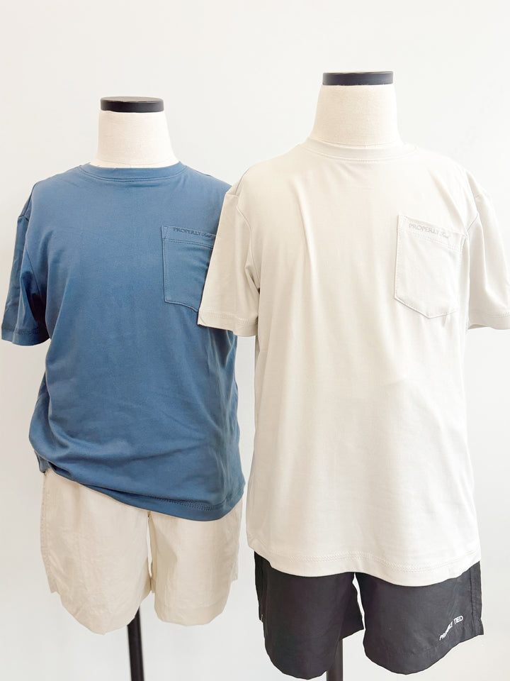 Boys Glacier Ravine Pocket Tee