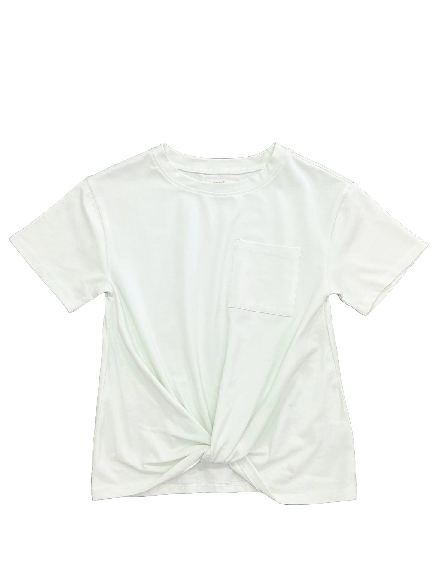 Knot & Front Pocket T-Shirt