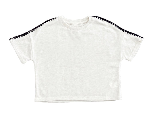 Drop Shoulder Knit Top