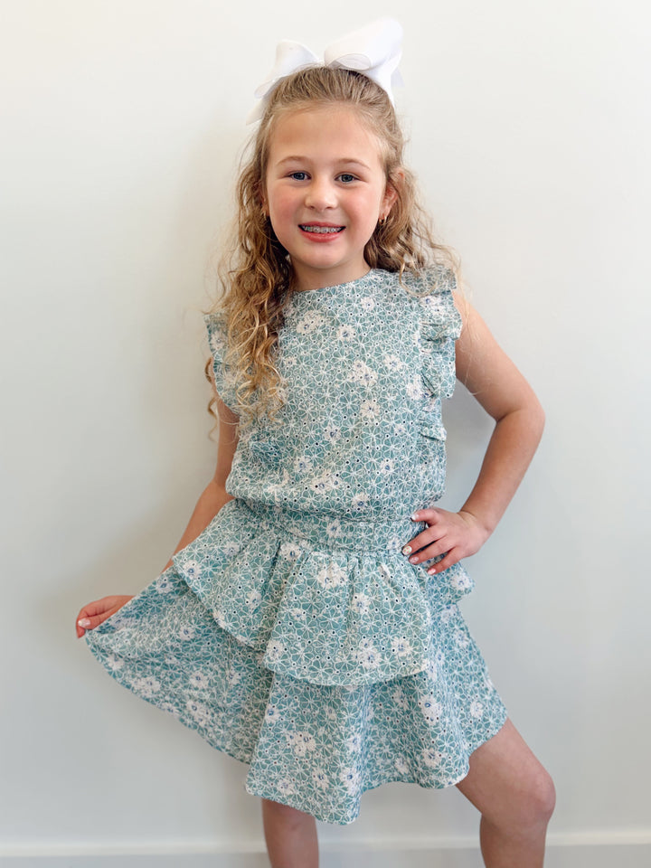 Rowan Embroidered Petals Top