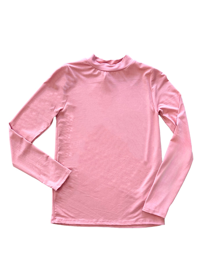 Mock Long Knit Top