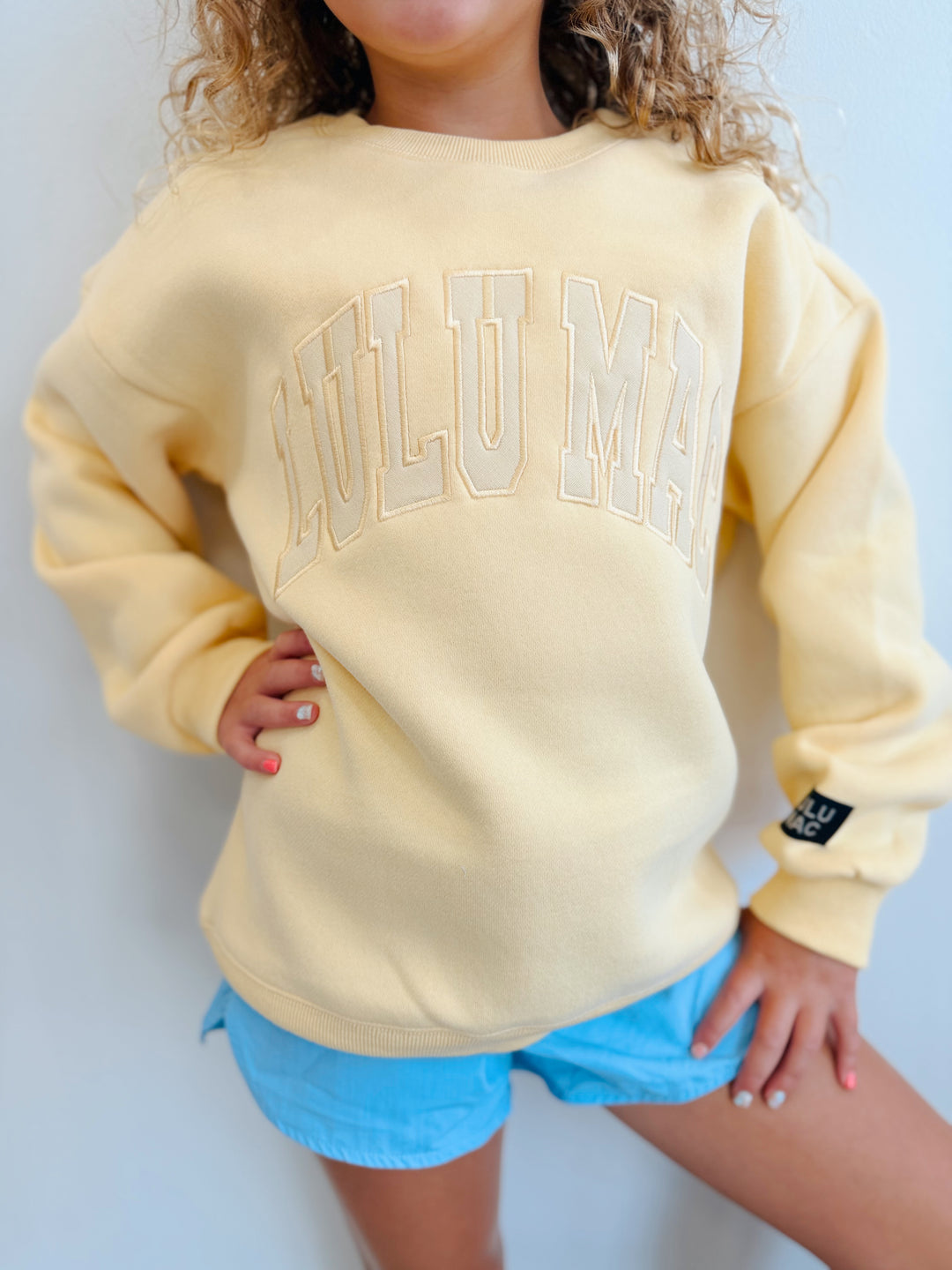 Girls Lulu Mac Mono Sweatshirt