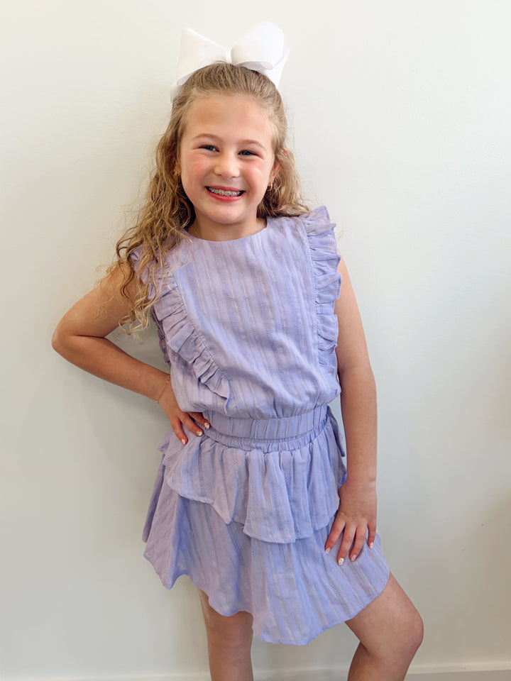 Rowan Purple &amp; Gold Top