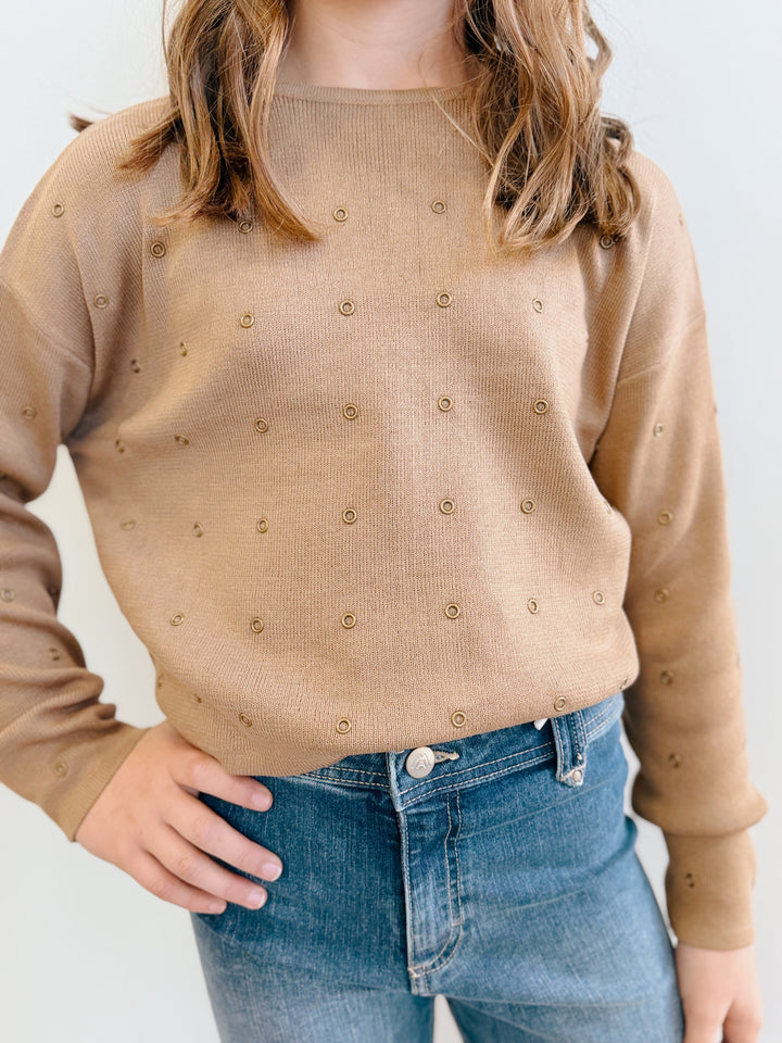 Heatset Stud Sweater