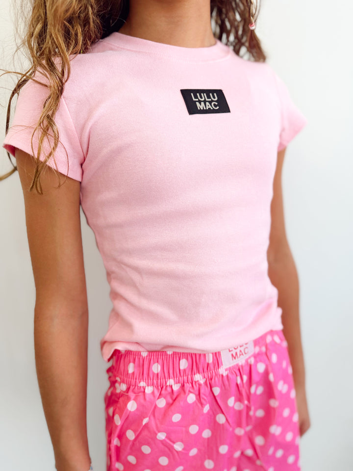Girls Lulu Mac Baby Doll Tee