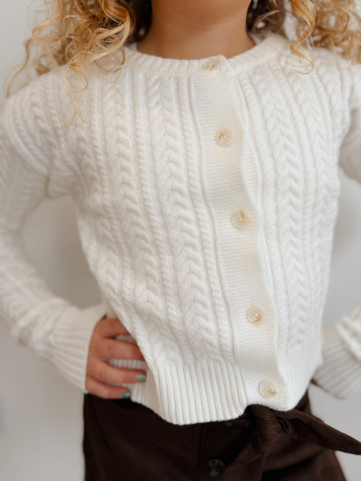 Cardi Chic Cropped Sweater