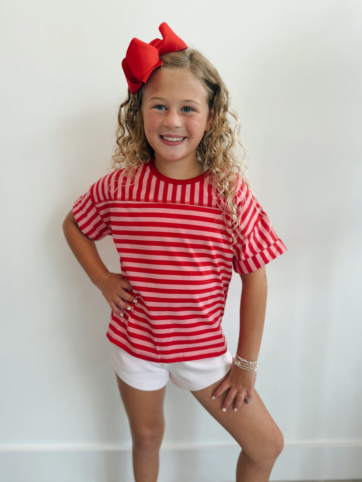 Girls Drop Shoulder Tee