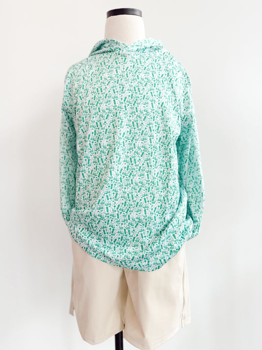 Boys Range Hoodie Back Nine