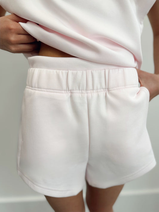 Haven Light Pink Cozy Shorts
