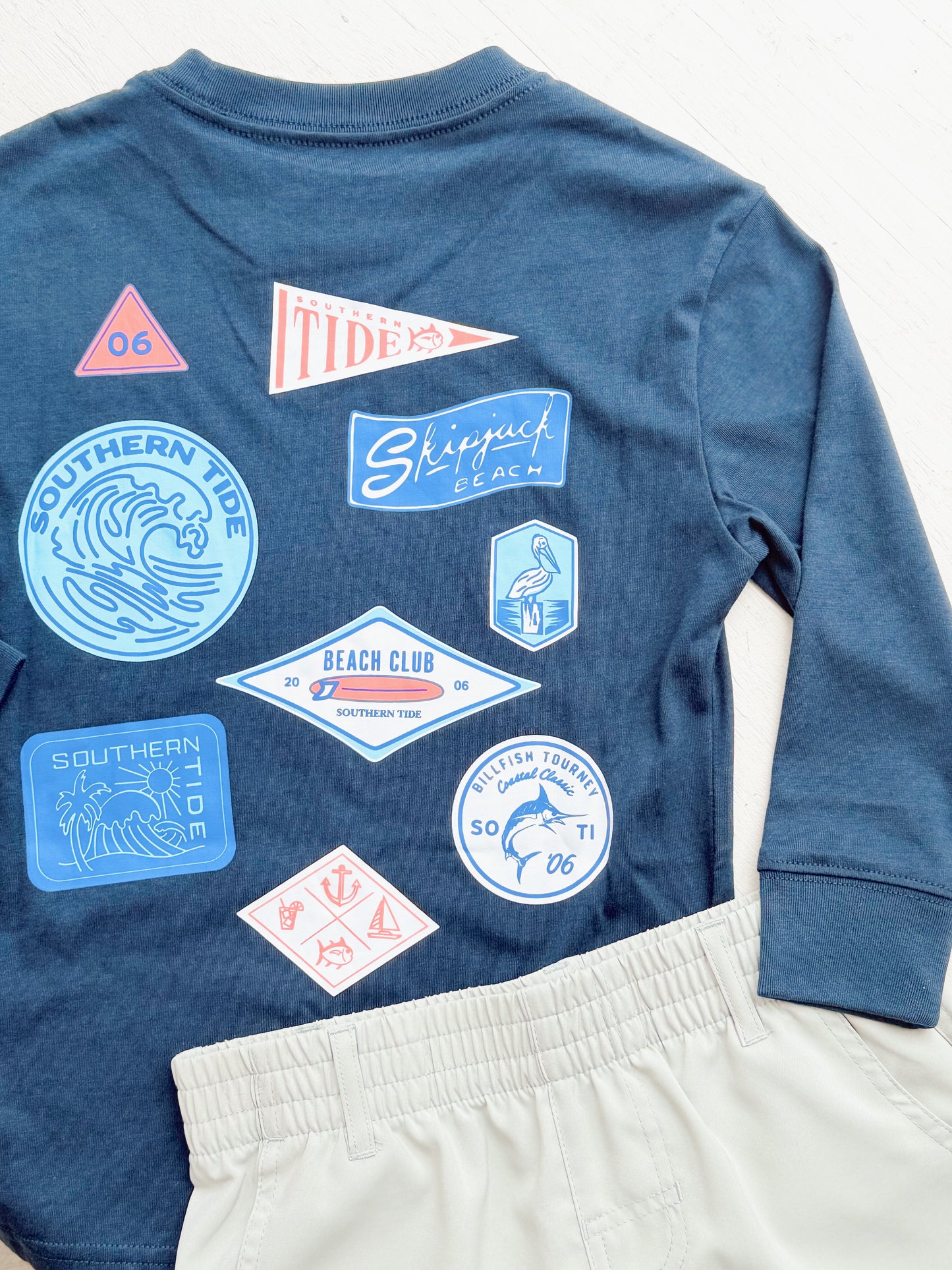 Southern Tide Sticker Tee