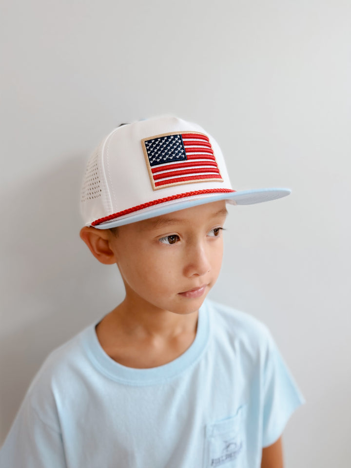 Youth Old Glory Performance Cap