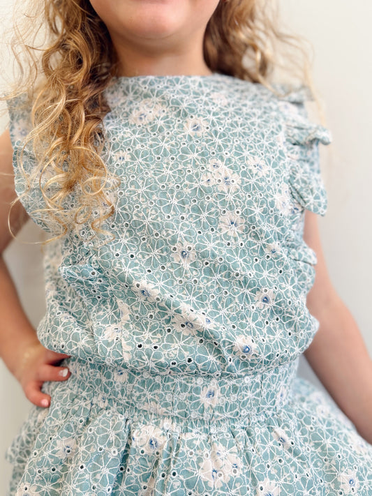 Rowan Embroidered Petals Top