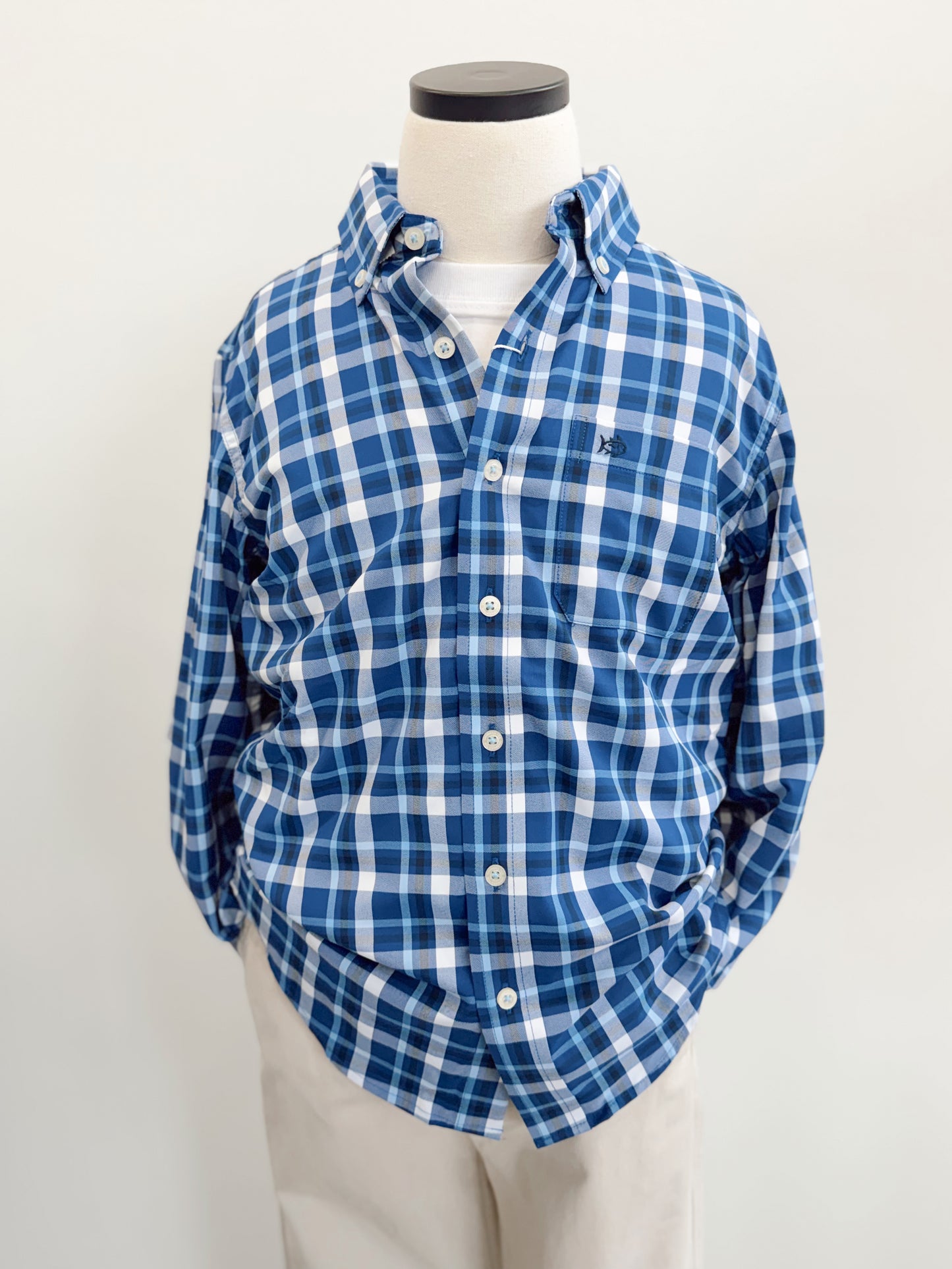 River Ridge Plaid Intercoastal Sport Shirt