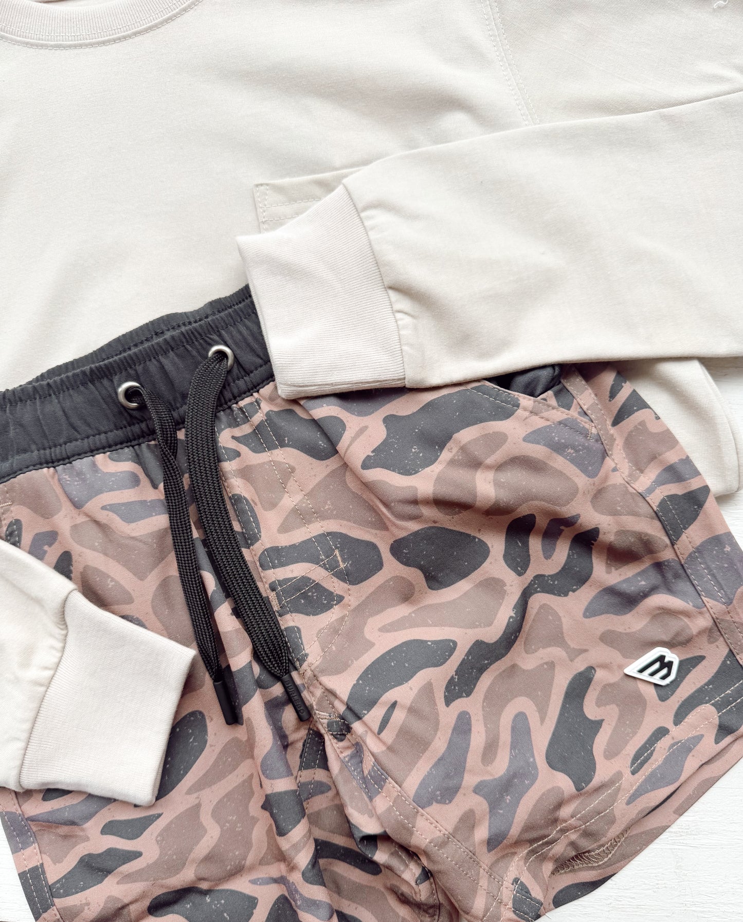 Youth Gauge Camo Athletic Shorts