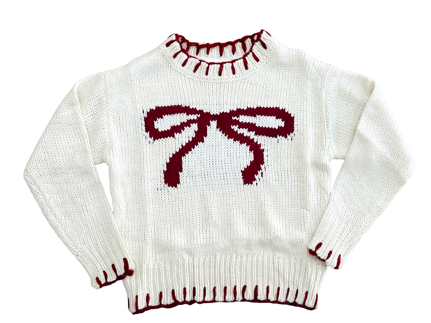 Blanket Stitch Sweater