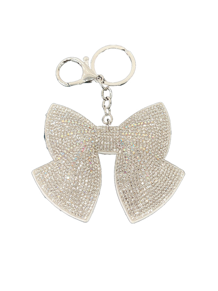 Crystal Bow Keychain