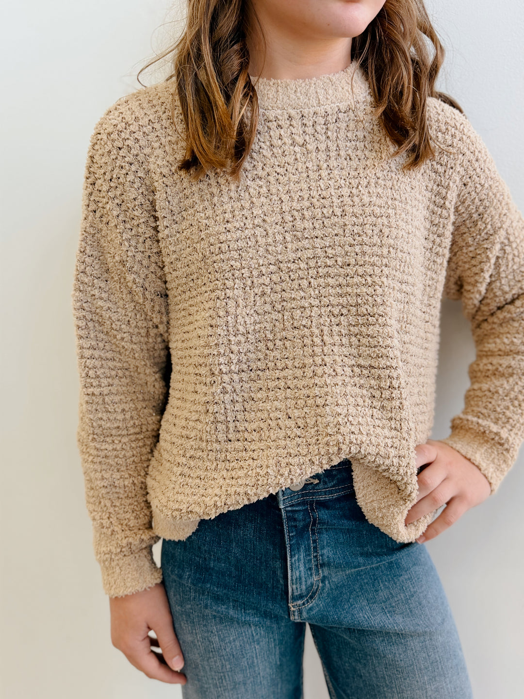Shimmer Knit Sweater