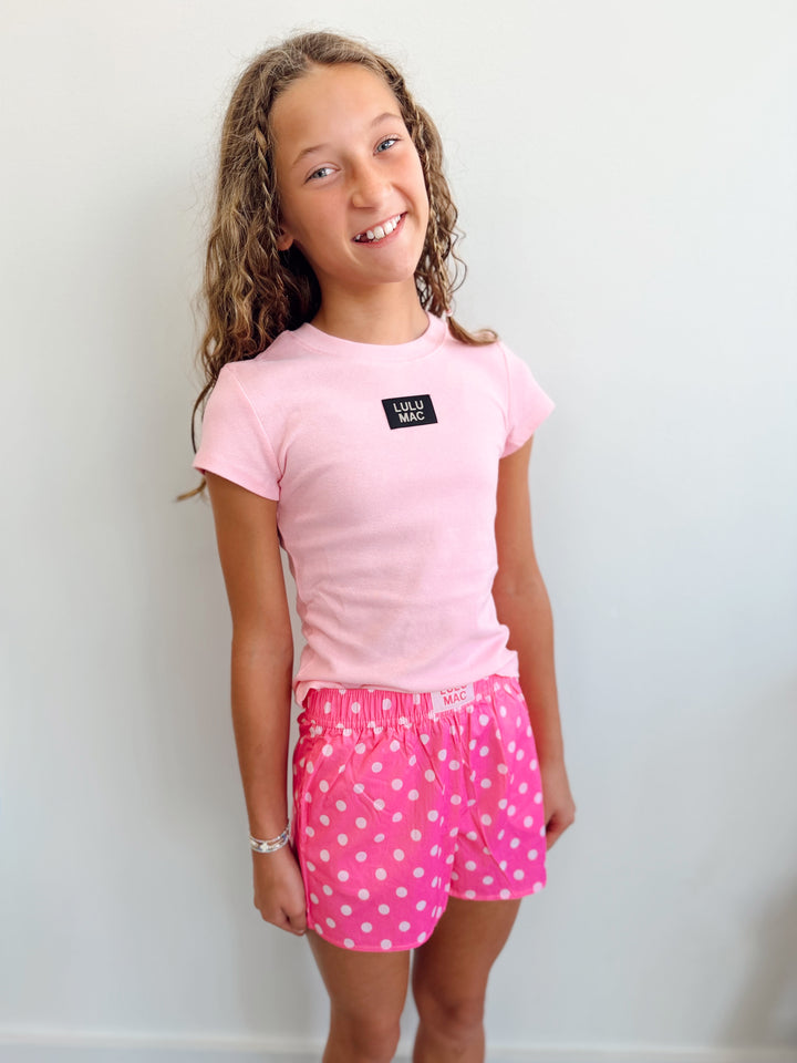 Girls Lulu Mac Baby Doll Tee