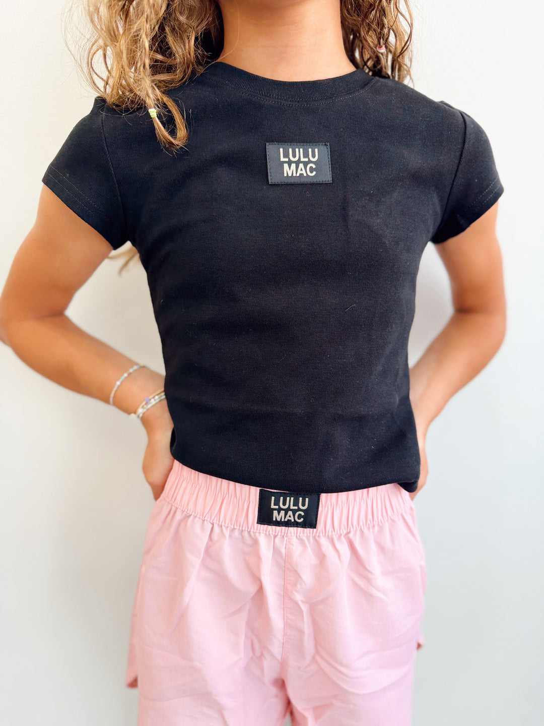 Girls Lulu Mac Baby Doll Tee