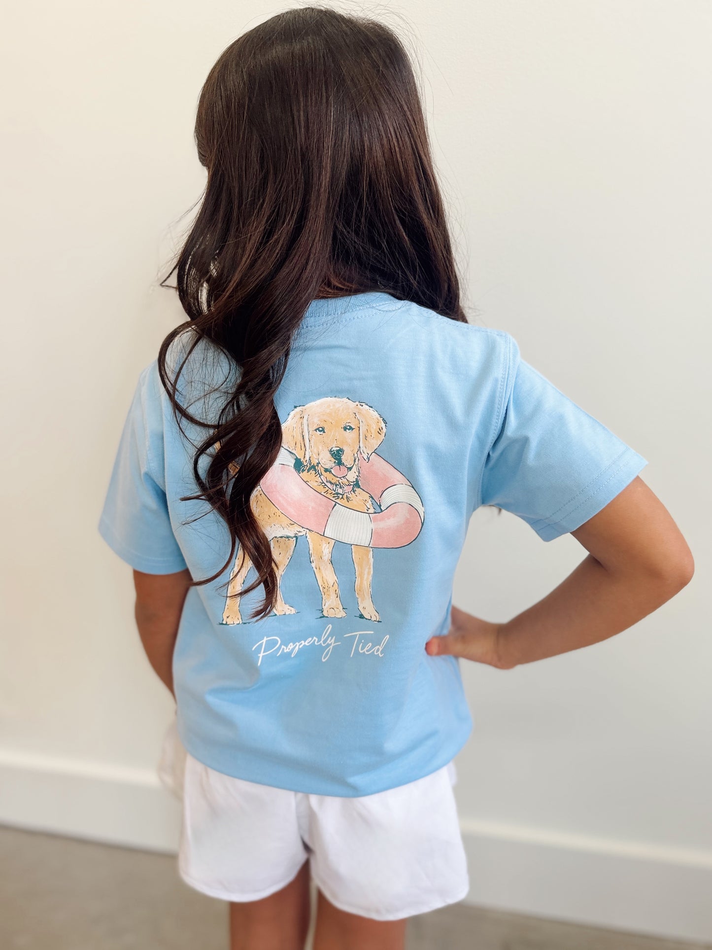 Girls Lifeguard Pup Tee