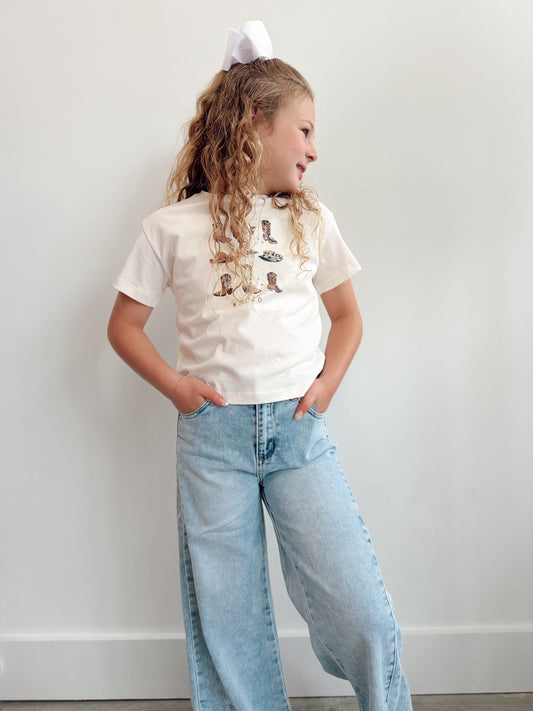 Side Paneled Seam Jean