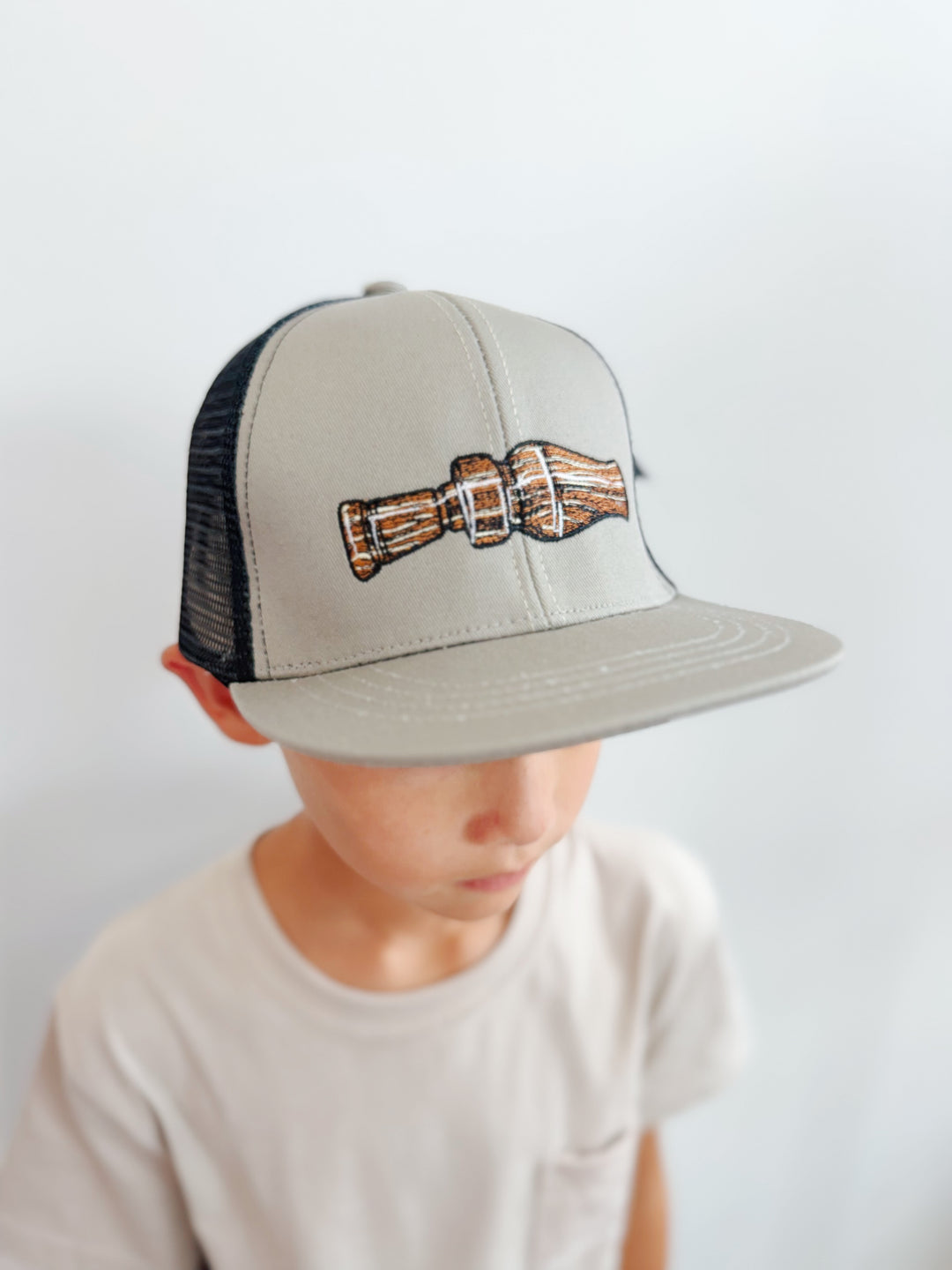 Boys Duck Call Trucker Hat